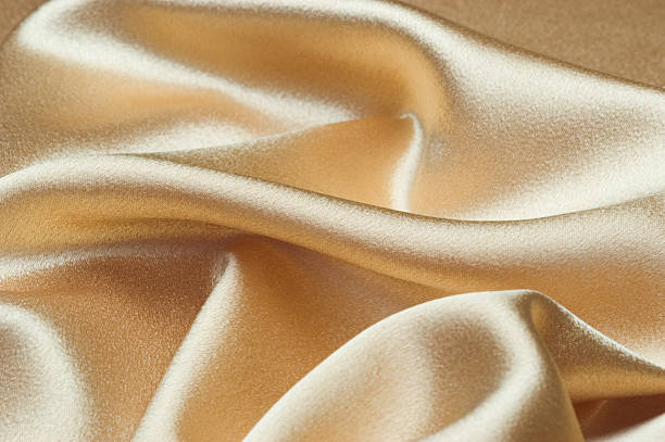 Gold Satin stock photo