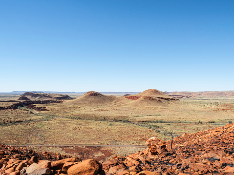 View of Millstream Chichester National Park in remote Western Australia