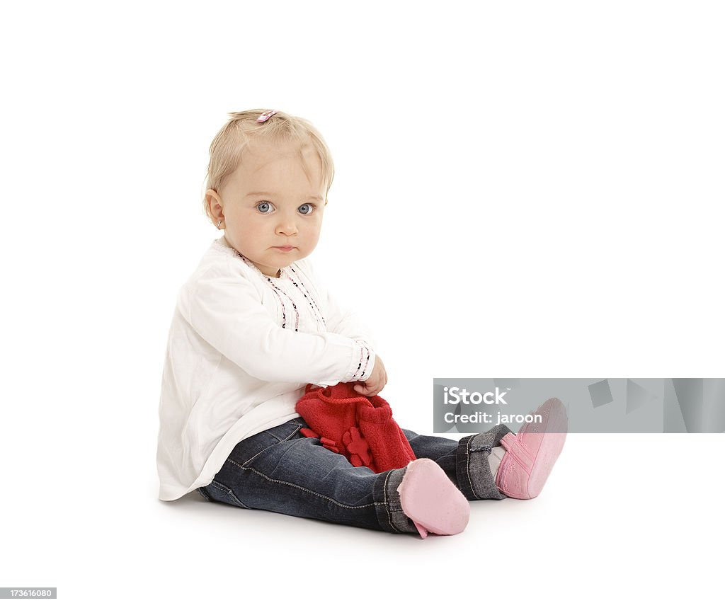 Kleine baby Mädchen - Lizenzfrei 12-17 Monate Stock-Foto
