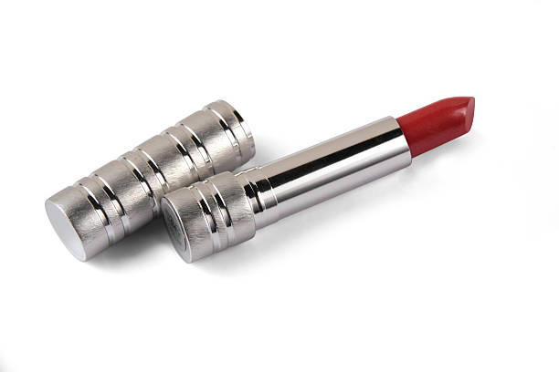 istock Lipstick in silver tube 173616162