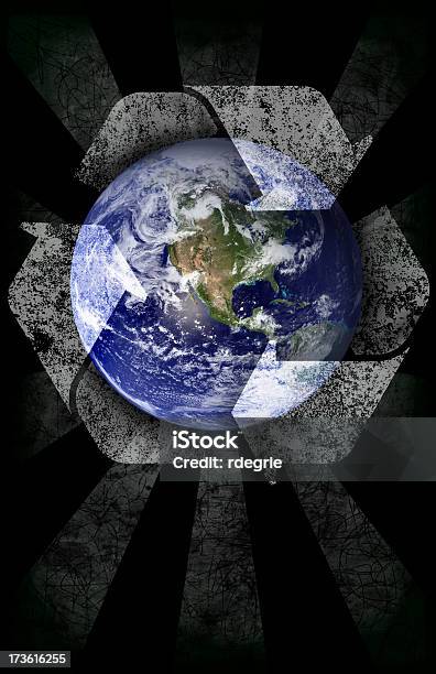 Global Recyclingkonzept Stockfoto und mehr Bilder von Fotografie - Fotografie, Internationale Geschäftswelt, Natur