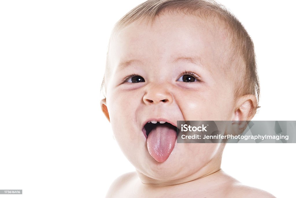 Bambino viso serie - Foto stock royalty-free di Bebé