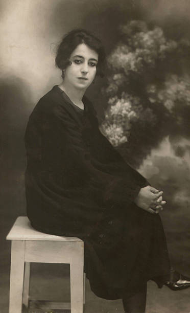 istock Vintage Portrait of a Lady 173616743