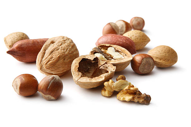 ナット：のコレクション - hazelnut nut seed pod ストックフォトと画像