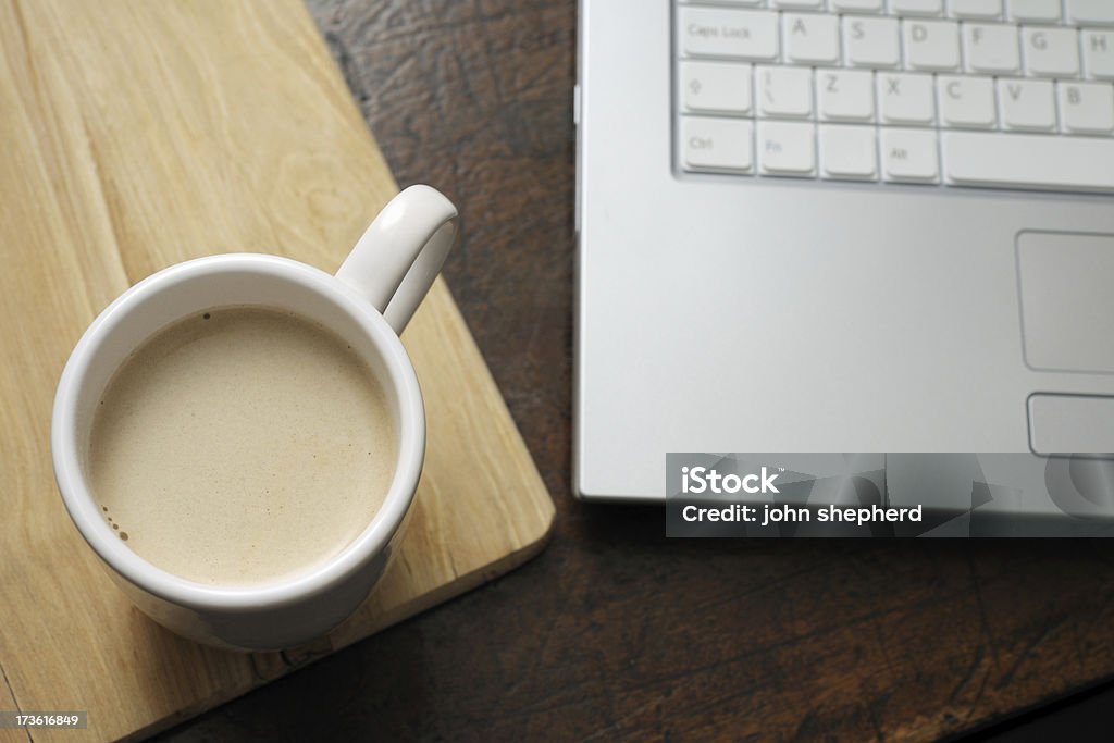 coffee Kaffeepause - Lizenzfrei Ansicht aus erhöhter Perspektive Stock-Foto