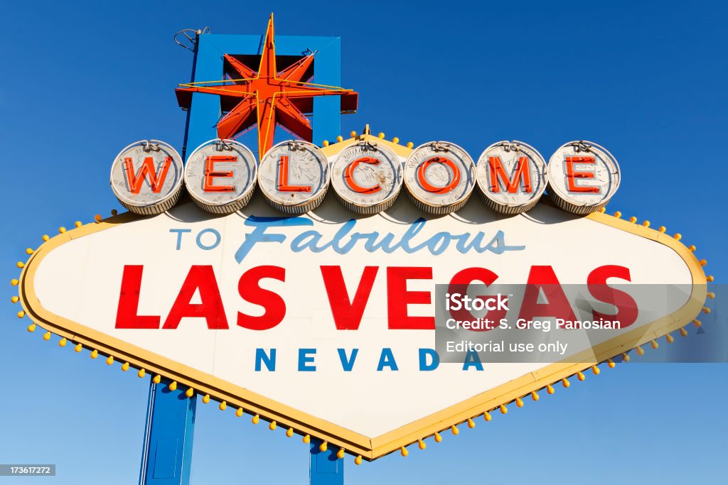 Bienvenue à Las Vegas - Photo de Panneau de bienvenue à Las Vegas libre de droits