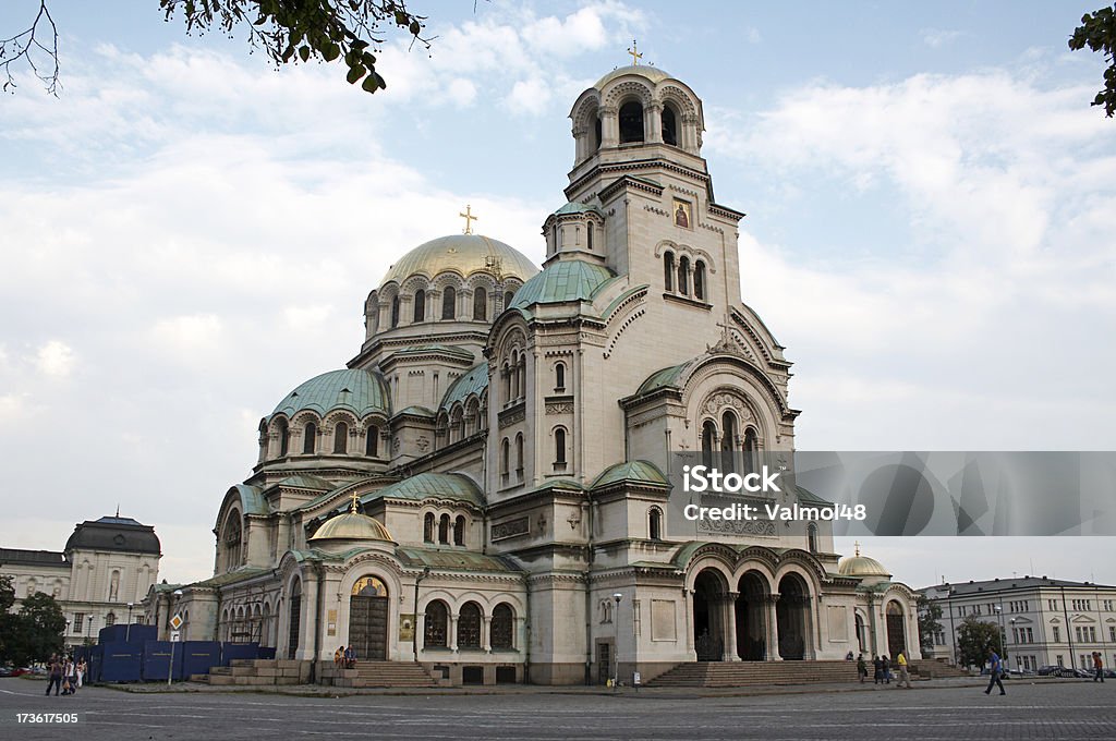 St. Alexander Nevski Cathedral 2 - Lizenzfrei Bulgarien Stock-Foto
