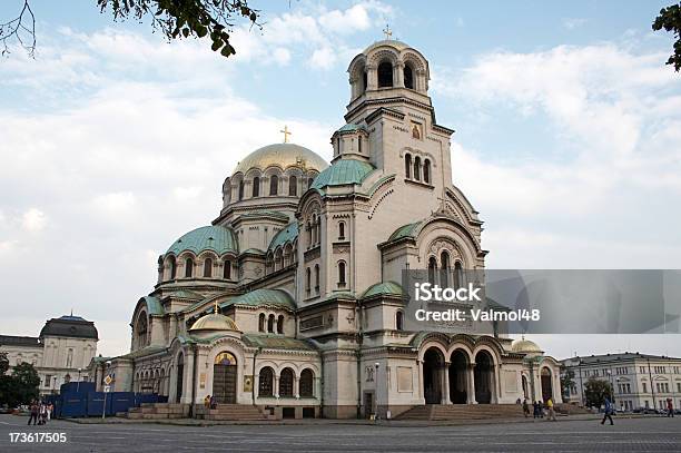 St Alessandro Nevski La Cattedrale 2 - Fotografie stock e altre immagini di Bulgaria - Bulgaria, Cattedrale, Sofia