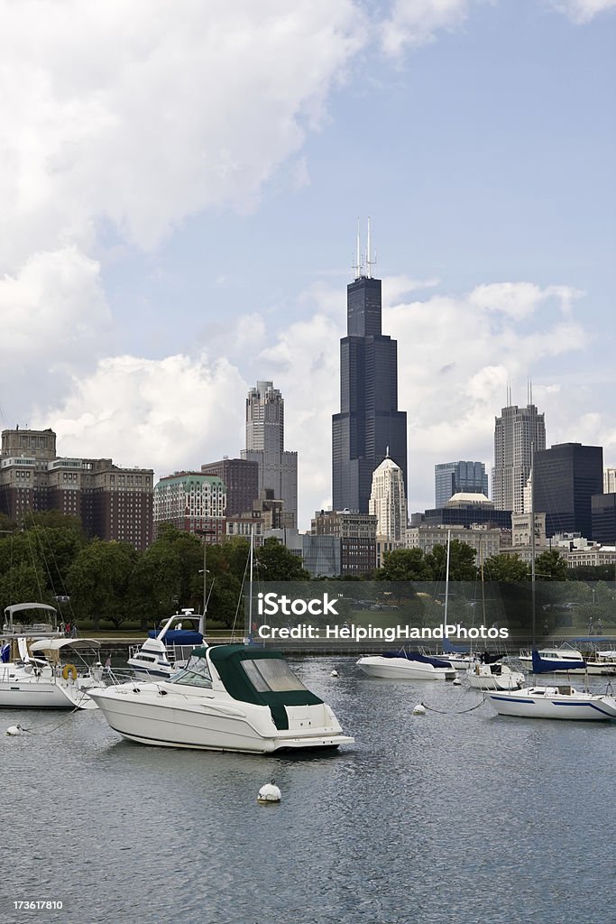 skyline von Chicago - Lizenzfrei Architektur Stock-Foto