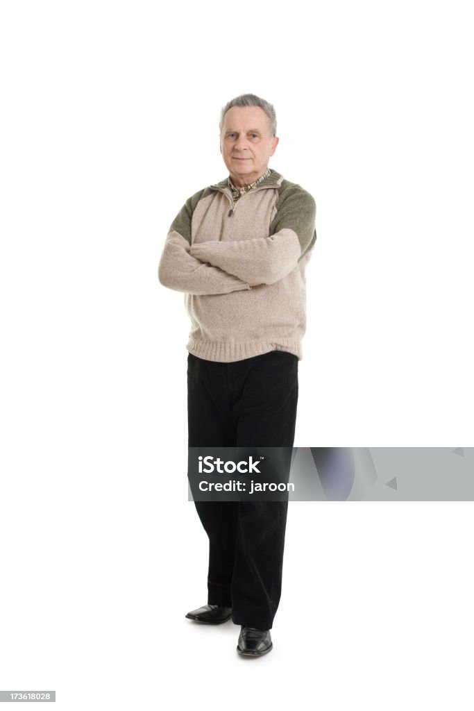 Homem adulto - Foto de stock de Fundo Branco royalty-free