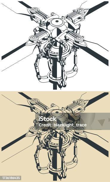 Helicopter Rotor Map Main Helicopter Rotor Illustrations Stock Illustration - Download Image ...