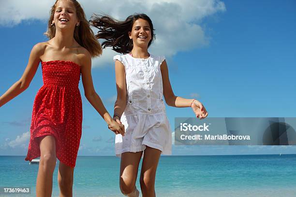 Two Sisters Stock Photo - Download Image Now - 10-11 Years, 12-13 Years, Activity