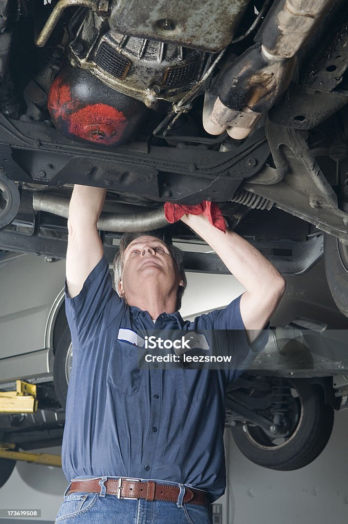 Automechaniker Series - Lizenzfrei Arbeiten Stock-Foto