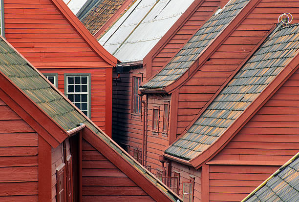 istock Old Scandinavian Houses 173622265