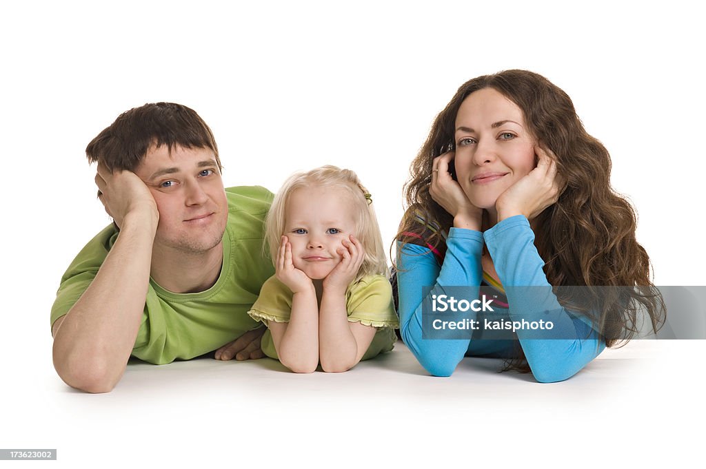 Famiglia felice - Foto stock royalty-free di 2-3 anni