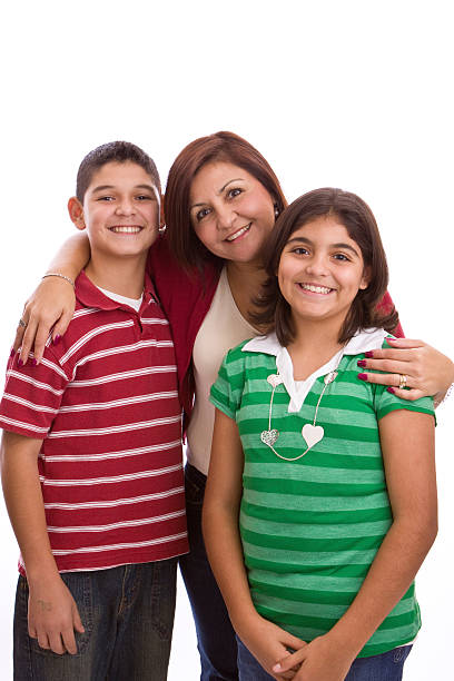 istock Hispanic Mother with her children 173623253
