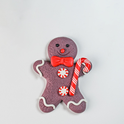 Gingerbread cookie. Christmas decorations.