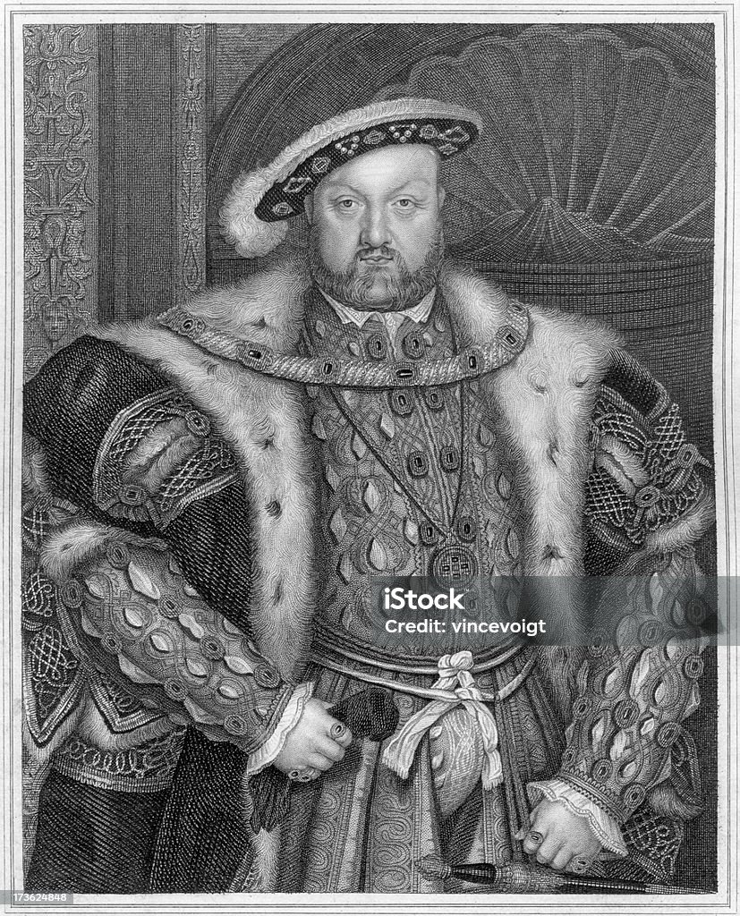 Rei Henrique VIII - Royalty-free Henrique VIII Ilustração de stock