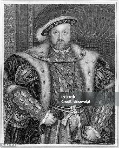 Rei Henrique Viii - Arte vetorial de stock e mais imagens de Henrique VIII - Henrique VIII, Rei - Pessoa Real, Retrato