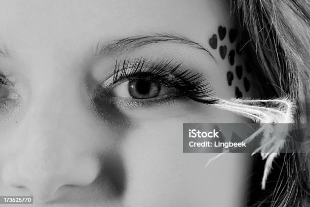 Eyes Of A Young Woman Stock Photo - Download Image Now - 20-24 Years, 20-29 Years, Adult