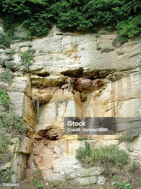Rockface - Fotografie stock e altre immagini di Edera - Edera, Tipo di roccia, Alpinismo
