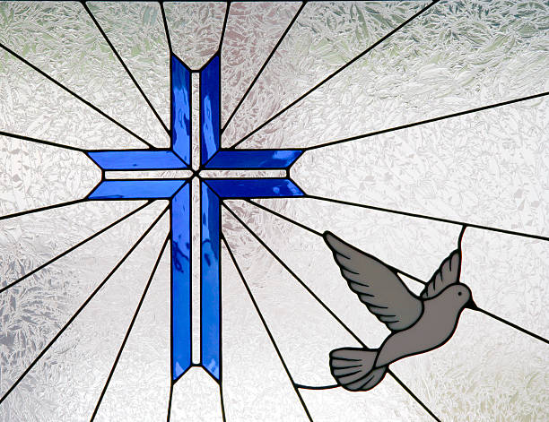 santa cruz com pombas da paz - closed multi colored macro equipment - fotografias e filmes do acervo