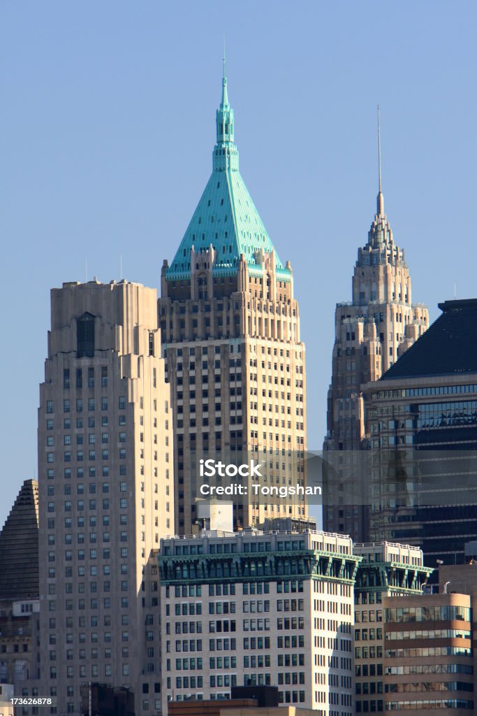 Vue sur la ville de New York - Photo de Architecture libre de droits