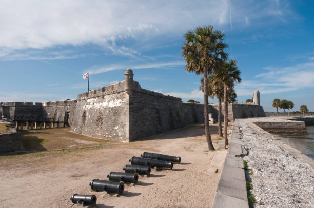 istock Castillo de San Marcos Historic Fortress in St Augustine 173627163