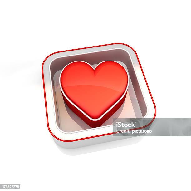Icono Del Corazón Foto de stock y más banco de imágenes de Admiración - Admiración, Adulación, Amor - Sentimiento