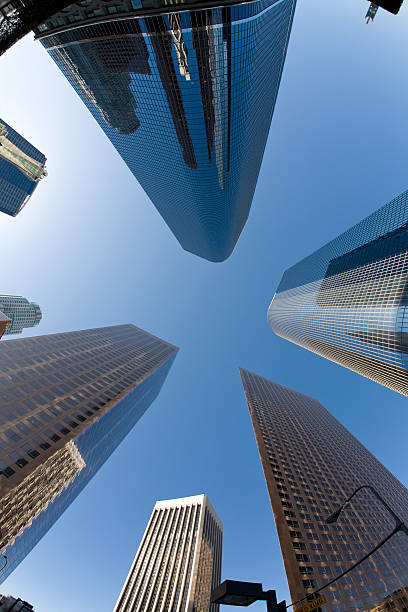 istock Downtown Los angeles on a Sunny Day 173627489
