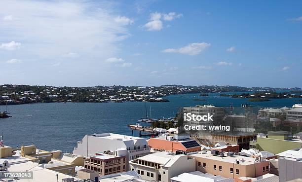 The Harbor In Hamilton Bermuda Stock Photo - Download Image Now - Aerial View, Bay of Water, Bermuda