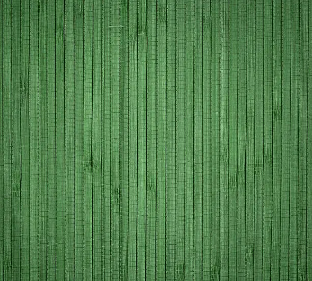 Photo of green thatch bamboo strips