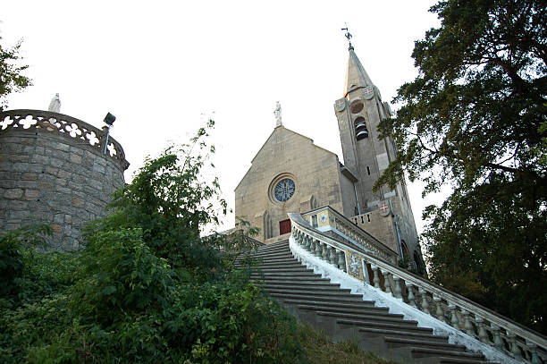 Igreja on Top - fotografia de stock