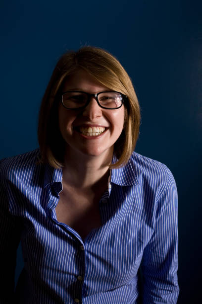 istock Nerdy business woman 173629182