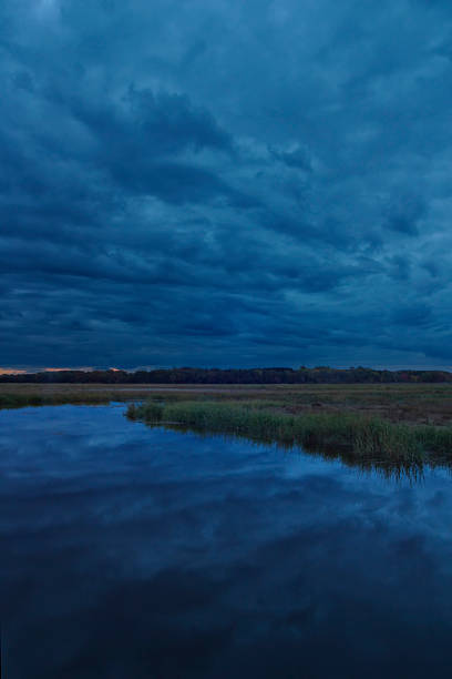 Reflections of a Storm stock photo