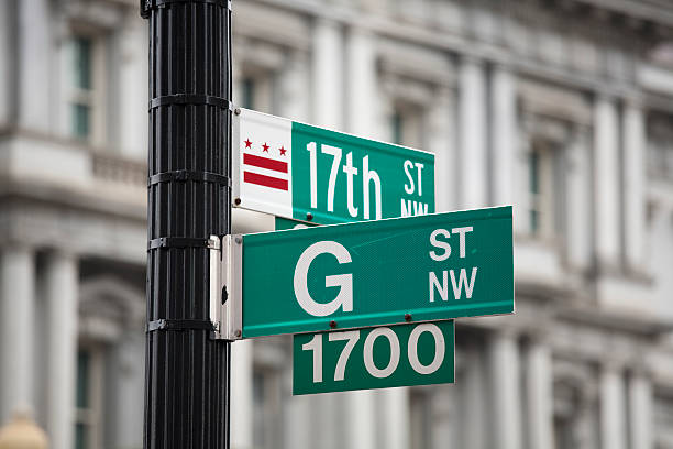 istock Famous Street Sign, Washington DC 173629748