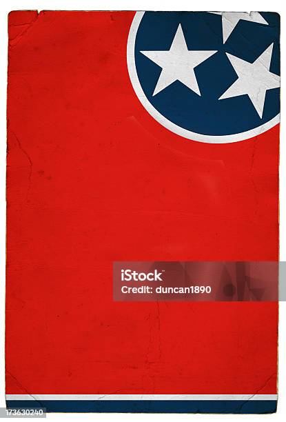 Bandeira De Tennessee - Fotografias de stock e mais imagens de Azul - Azul, Bandeira, Bandeira Estatal Americana