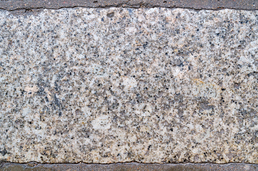 Granite surface, close up