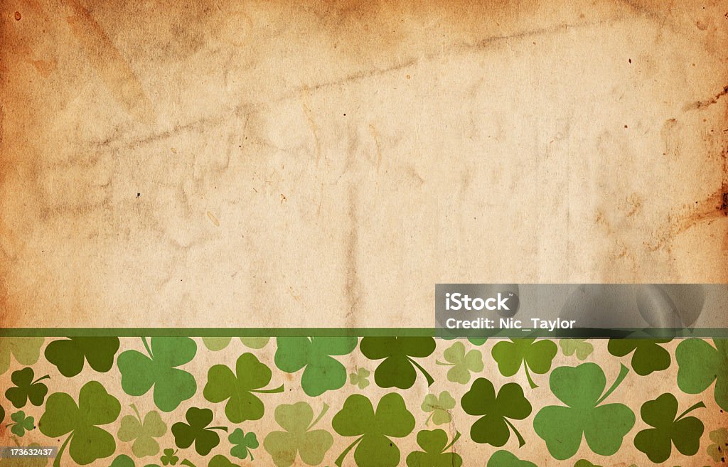 Grunge na St. Patrick's Day tle Papier XXXL - Zbiór zdjęć royalty-free (Abstrakcja)