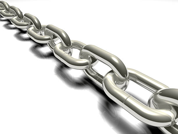 istock Length Of Steel Chain 173632568