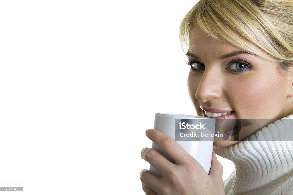 Woman with coffee Woman holding coffee cup Adult Stock Photo