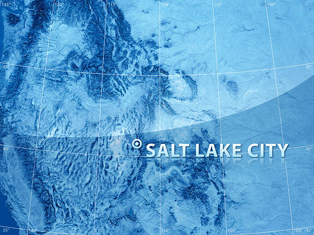 istock Satellite View Salt Lake City 173632804