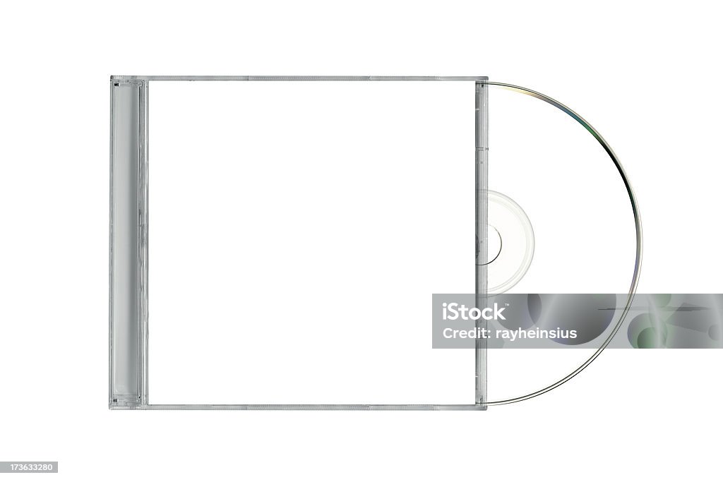 Jewel caso com cd sair - Foto de stock de Estojo de CD royalty-free
