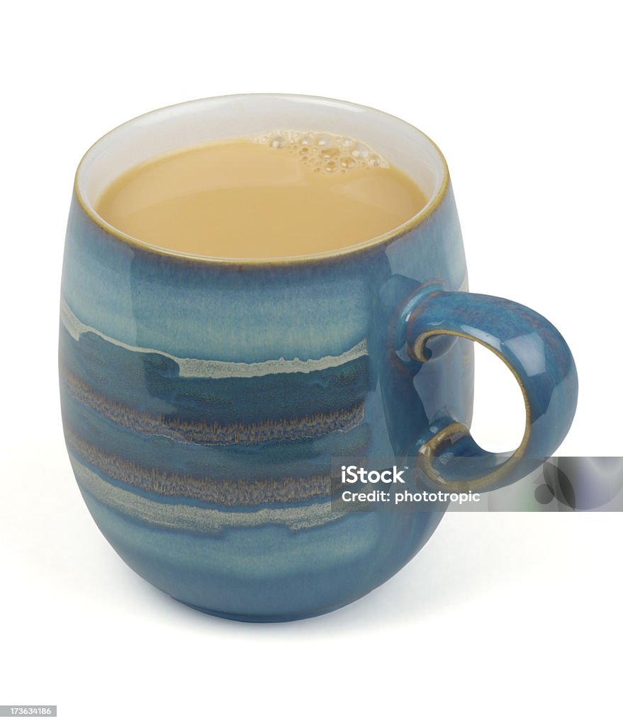 Taza de té - Foto de stock de Fondo blanco libre de derechos