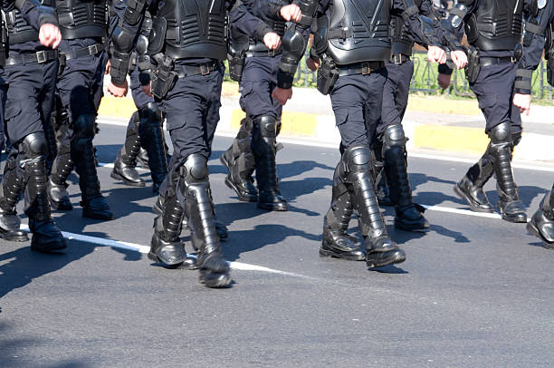 istock Armored Police Forces 173634338