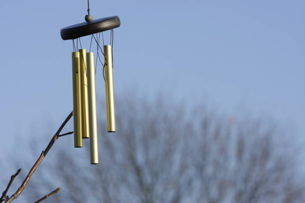 Brass bell hanging in palace