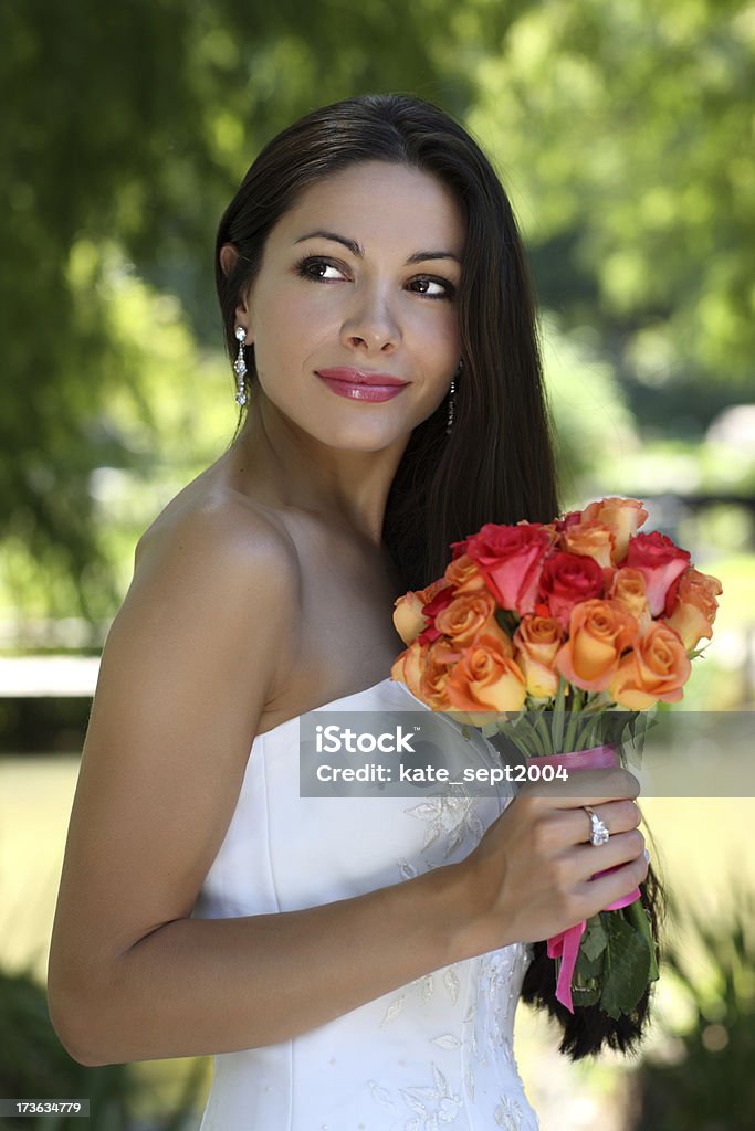 Bellissima sposa - Foto stock royalty-free di 25-29 anni