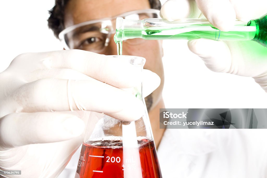 Cientista experimentado em laboratório - Royalty-free 20-29 Anos Foto de stock