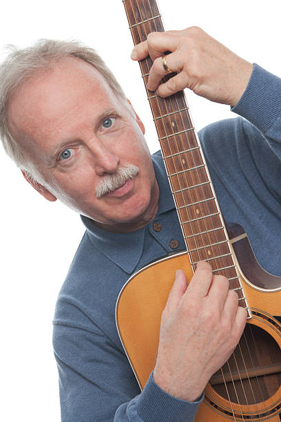 istock Mature Man with Guitar (XXL) 173634852
