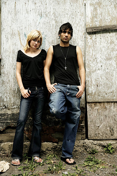 istock Casual couple outdoors 173634877